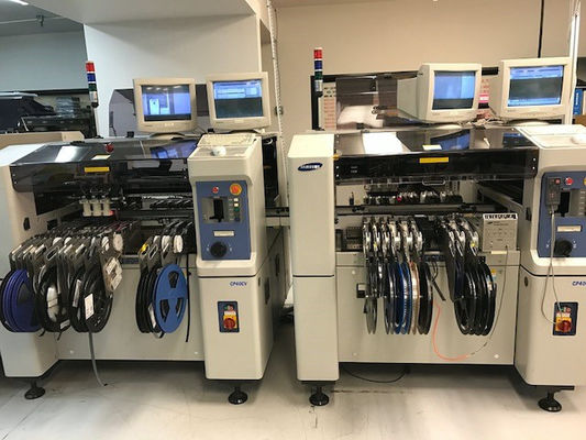 SMTチップマウンター機 高速HANWHA サムソン CP40 ピックアンドプレイスマシン